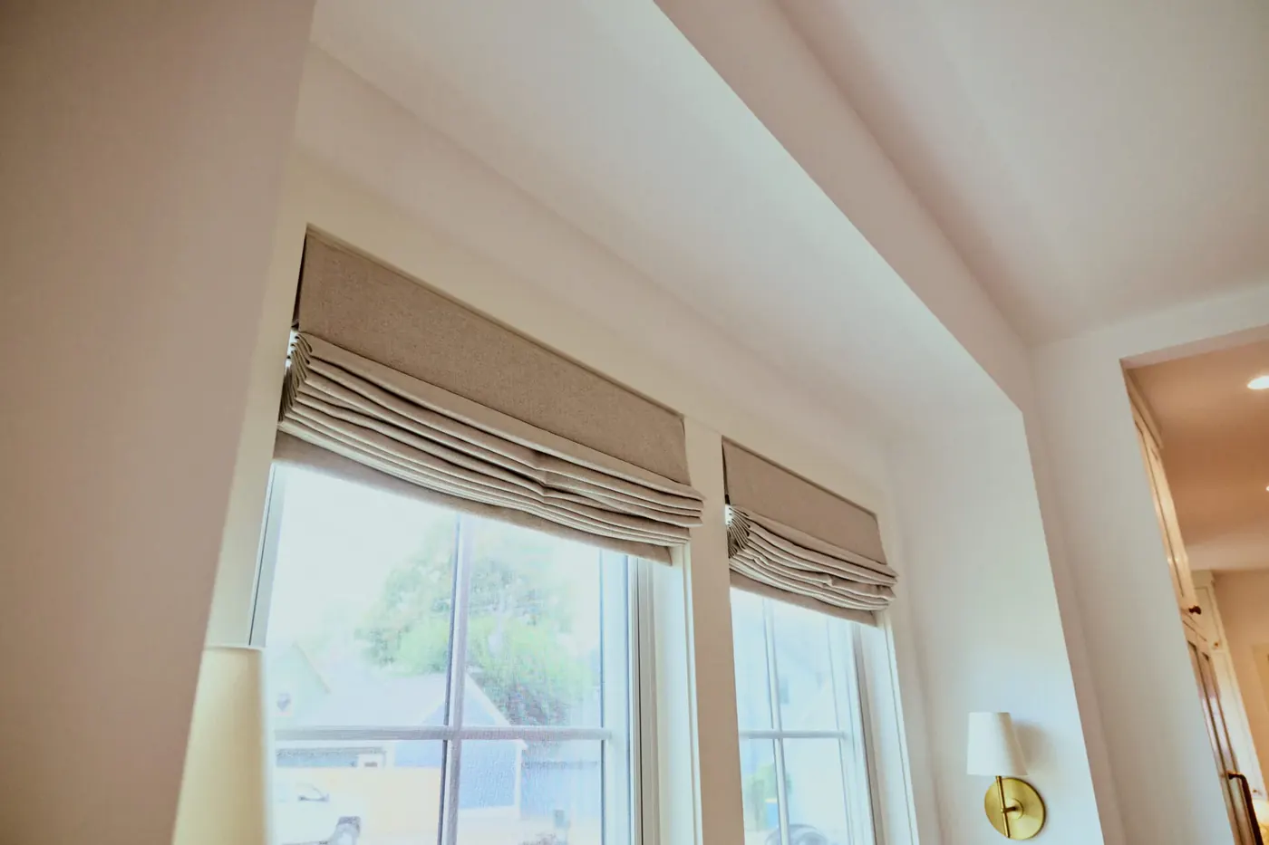 Custom shades measured and installed in Plainfield